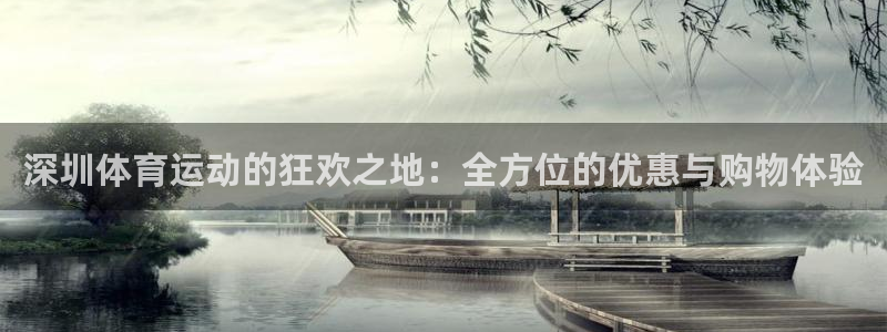 意昂24开户：深圳体育运动的狂欢之地：全方位的优惠与购物体验
