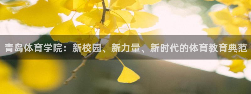 意昂2集团官网：青岛体育学院：新校园、新力量、新时代的体育教育典范
